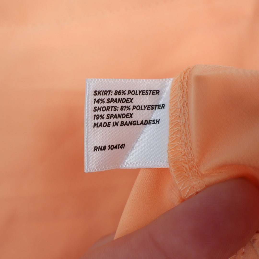Walter Hagen P11 18" Lightweight Core Skort Peach Fuzz Womens Small