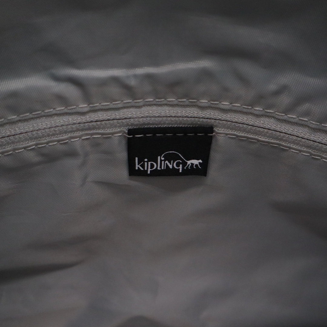 Kipling Asseni Mini Tote Bag Black Noir Nylon Crossbody Handbag