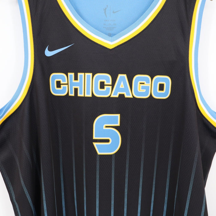 Nike Chicago Sky Angel Reese WNBA Explorer Edition Jersey Black Womens XXL
