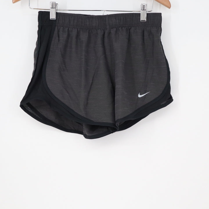 Nike Womens Dri-FIT Running Shorts Dark Charcoal Grey Size S
