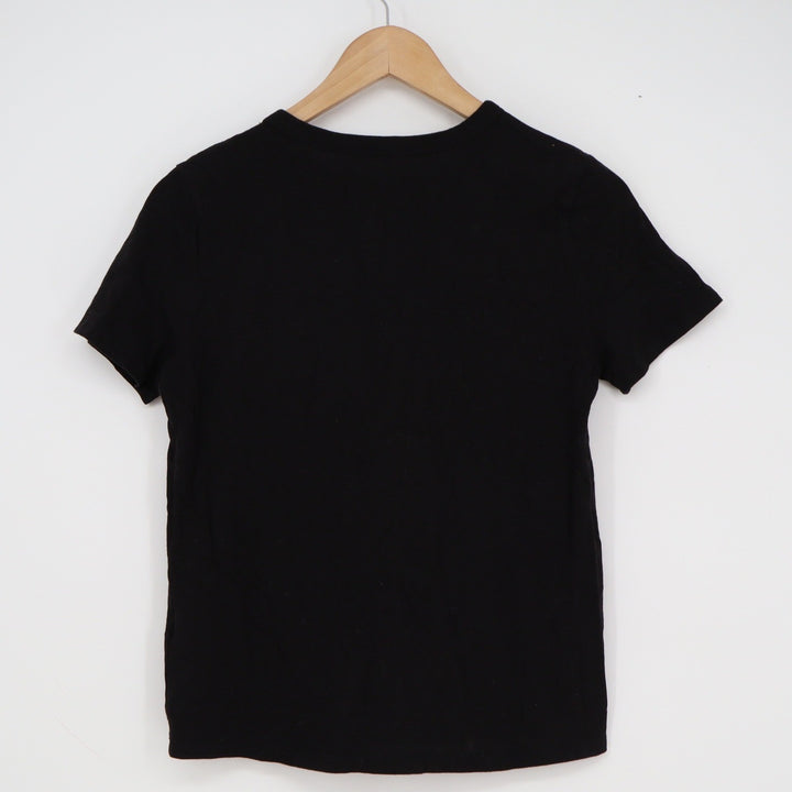 Old Navy Everywear Womens XS Black Cotton Short Sleeve Crewneck Basic T-Shirt