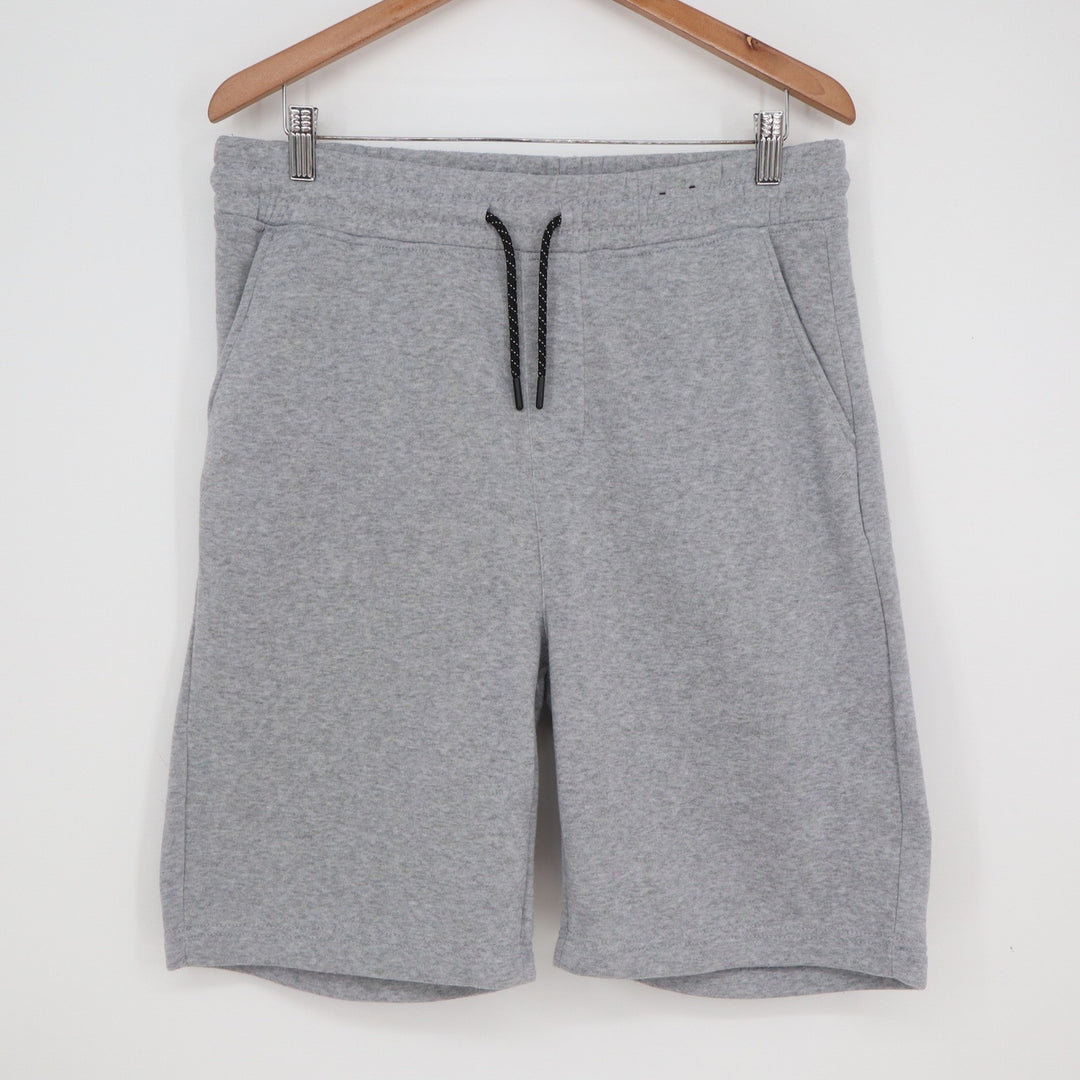Southpole Mens Fleece Sweat Shorts Heather Grey Relaxed Fit Size Large