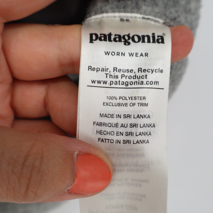 Patagonia Better Sweater Vest Mens Large Gray Penn State IFC Full Zip Fleece