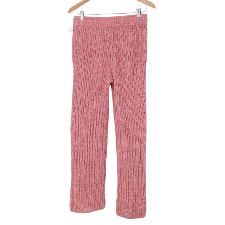 State of Day Intimates Knit Lounge Pants Womens XS Crimson Red Marl Drawstring