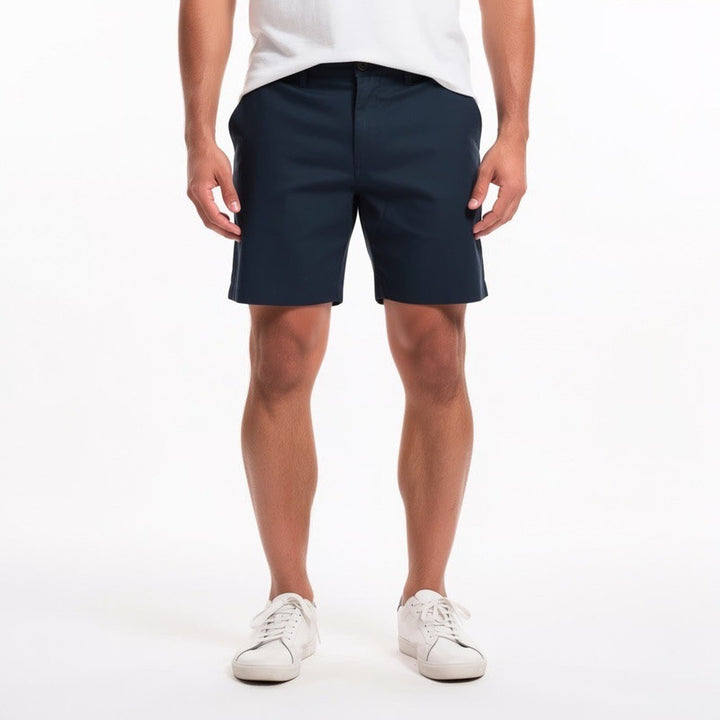 Chubbies The Armadas 7" Mens Shorts Navy Blue Stretch Cotton Small