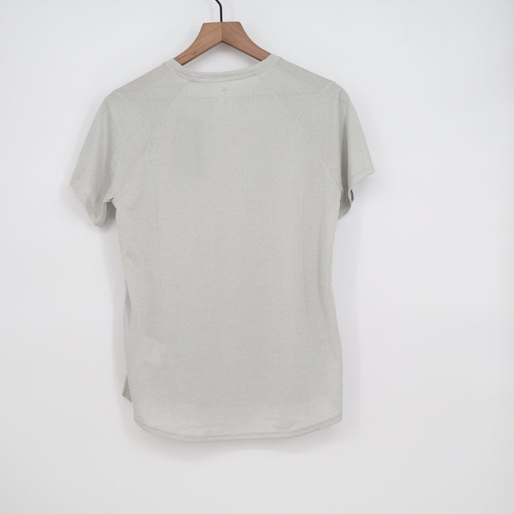 New Balance Mens Standard Performance Mesh Running Tee Grey Size M