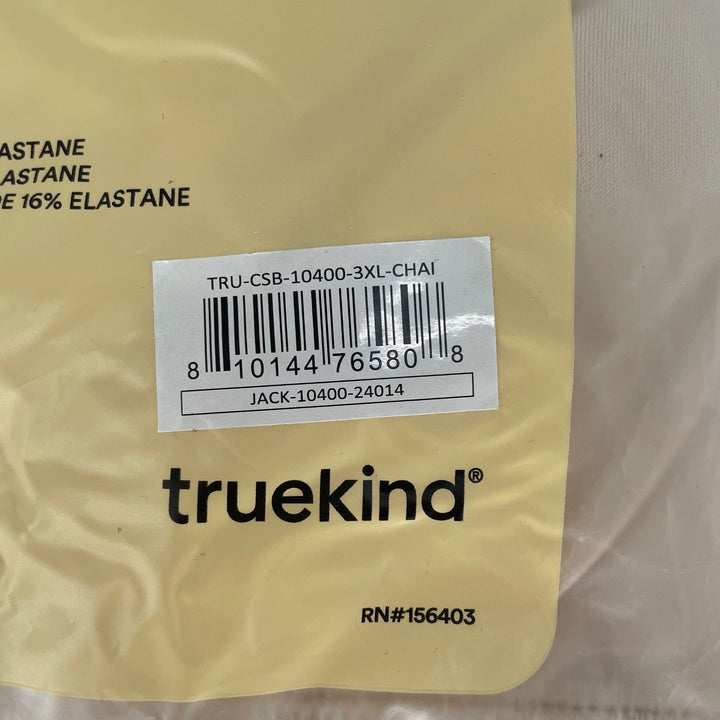 trukind Convertible Strapless Bandeau Bra Chai Size 3XL