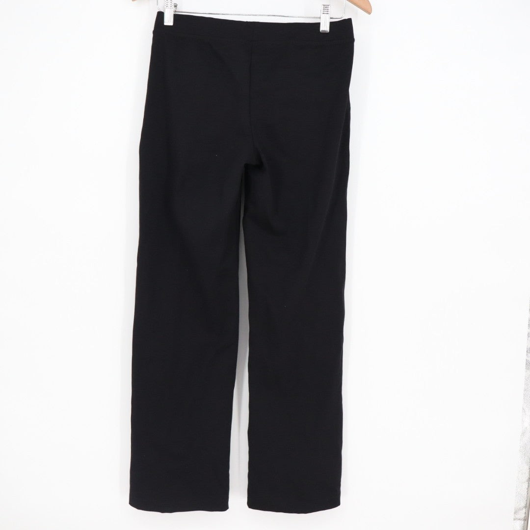 American Giant Pants Womens XS Black Stretch Elastic Waist Straight Leg Outdoor