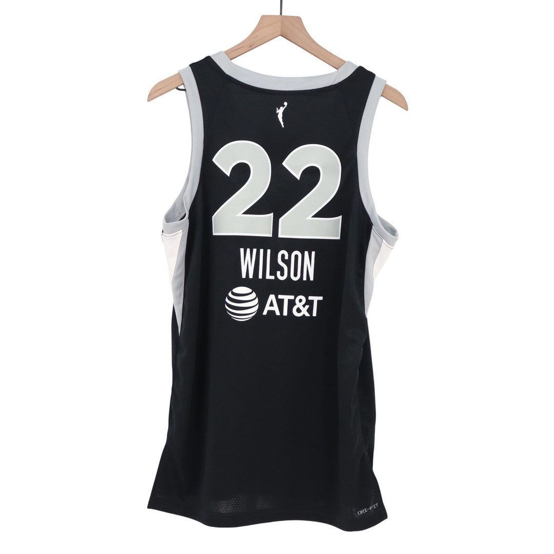 Nike Las Vegas Aces A'ja Wilson 22 Explorer Edition Jersey Black