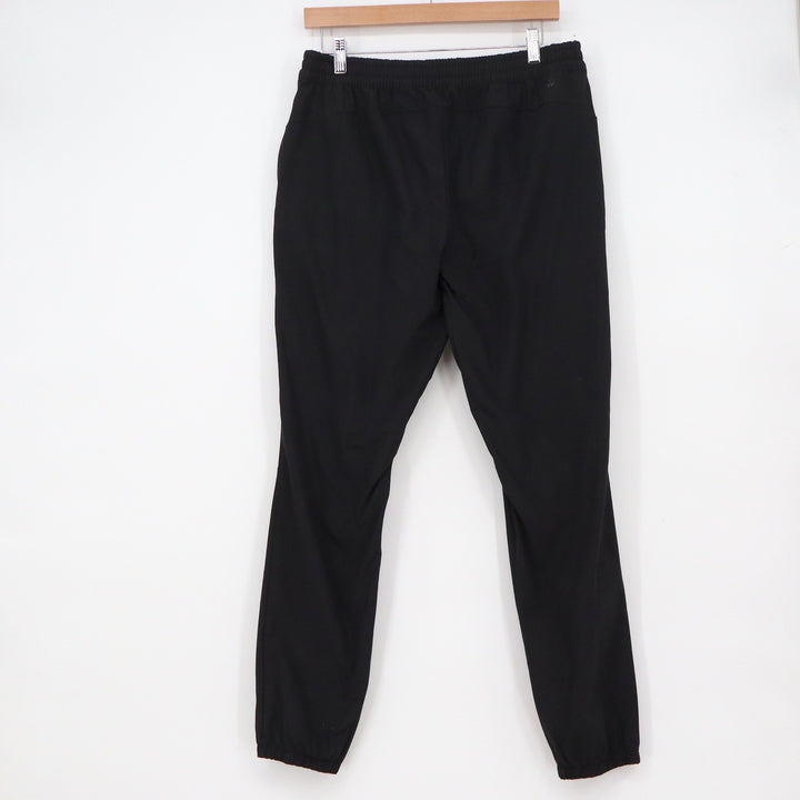 All in Motion Mens Black Athletic Jogger Pants Zipper Pockets Size M