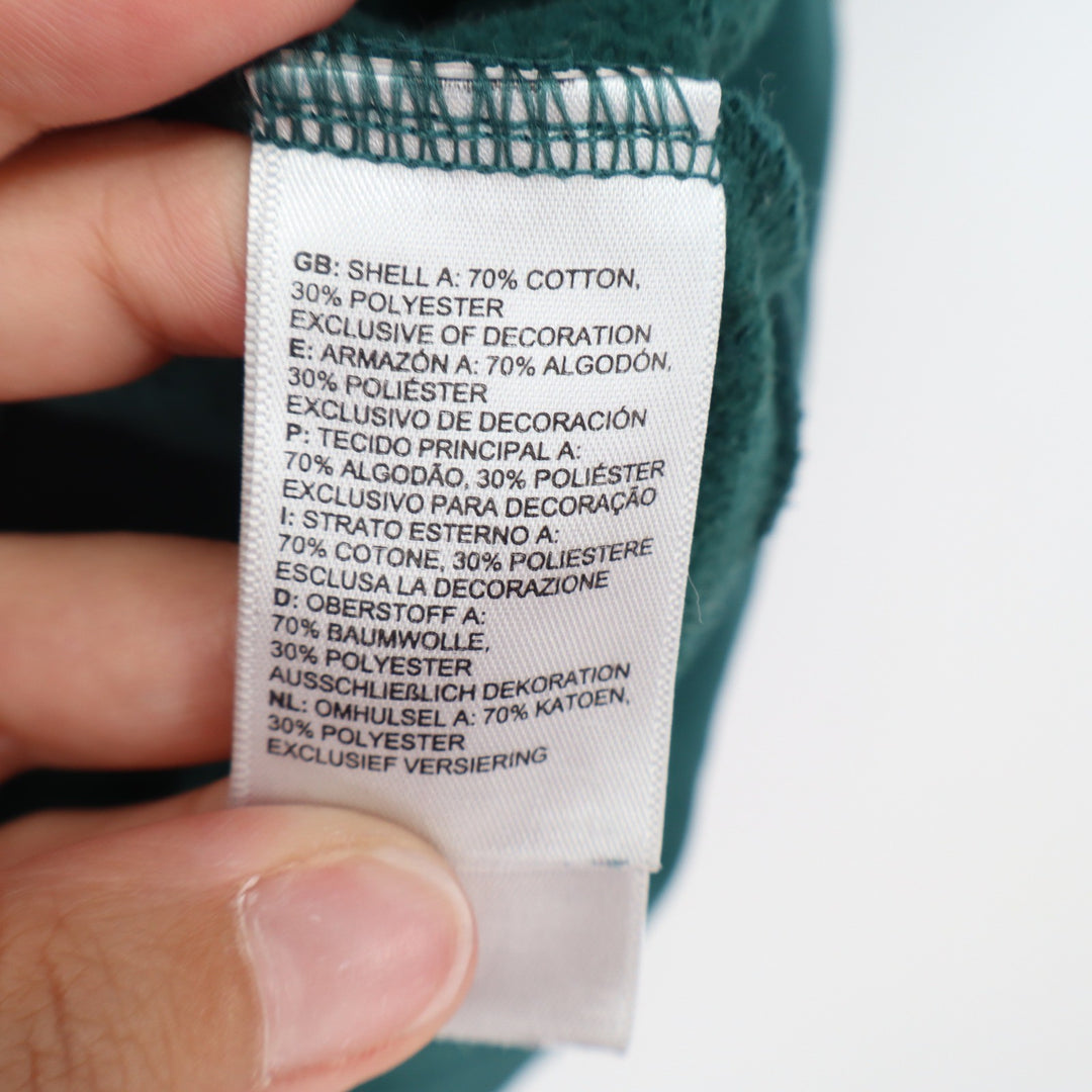 The North Face Hoodie Womens XL Never Stop Exploring Green Graphic Excellent