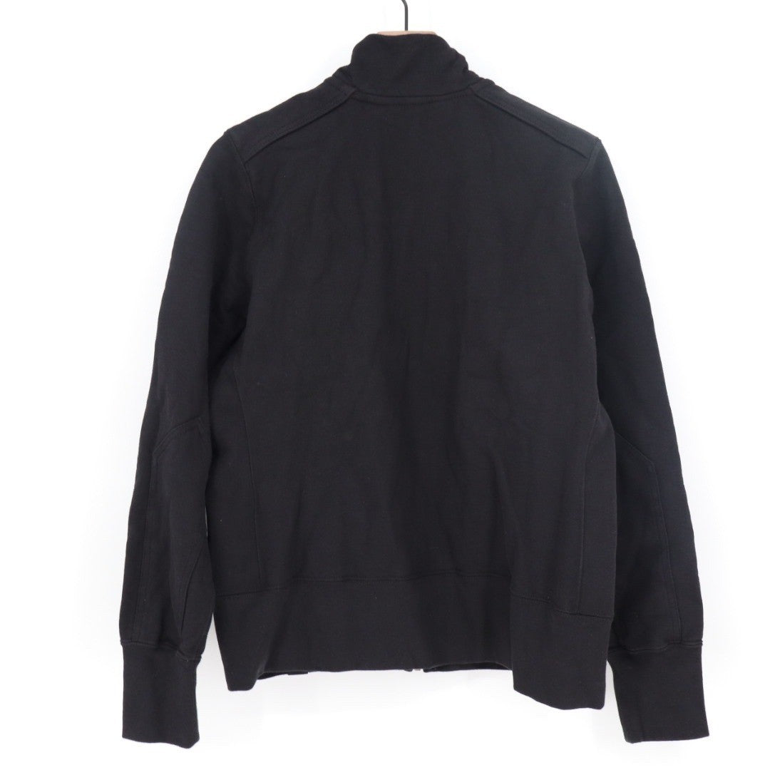 American Giant Women's Moto Full Zip Black Jacket Size XL Made In USA