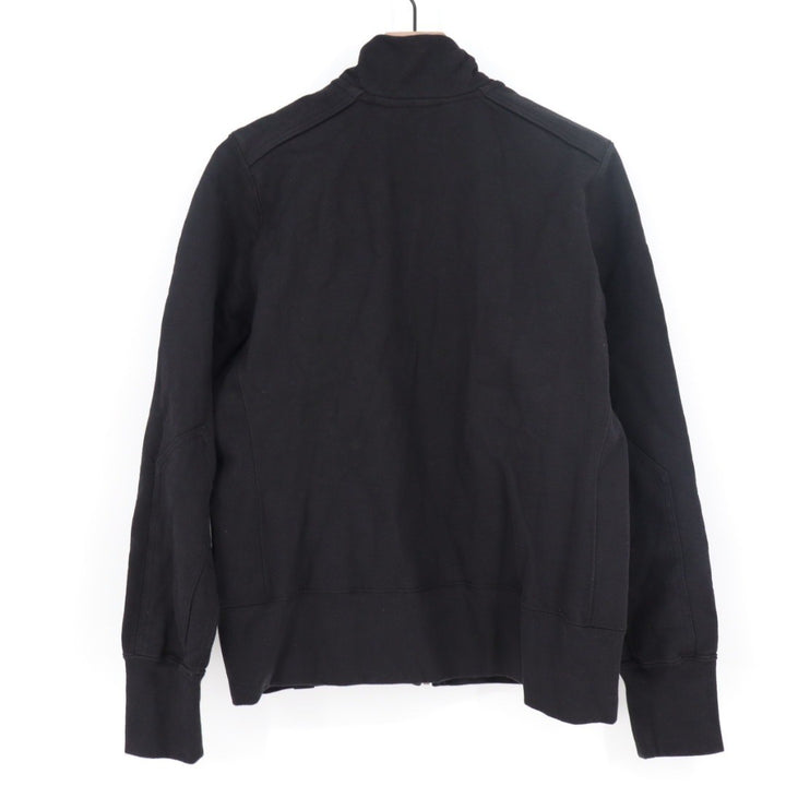 American Giant Women's Moto Full Zip Black Jacket Size XL Made In USA