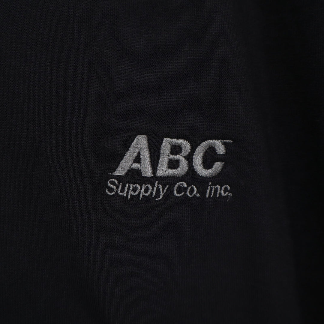 Ogio Sweatshirt Mens 2XL Black Stretch ABC Supply Co. Quarter Zip Long Sleeve