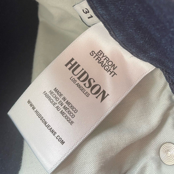 Hudson Men's Byron Straight Leg Stretch Jeans Size 31
