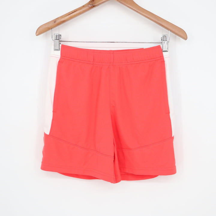 DSG Boys All Sport Short Cabana Coral Pure White Size L 14-16