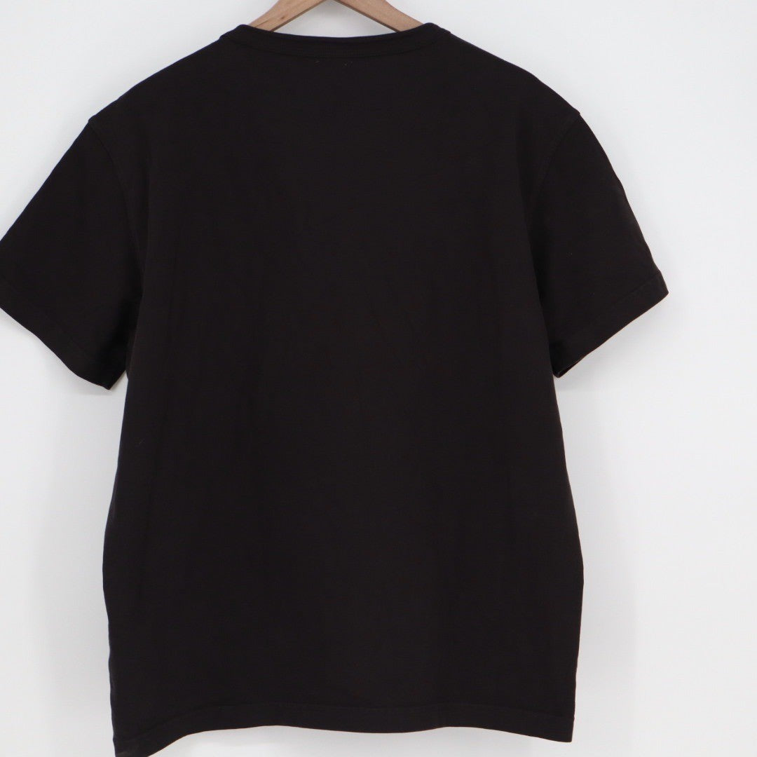 American Giant Crew Neck T Shirt Black Made in USA Size Large Mens Basic Tee