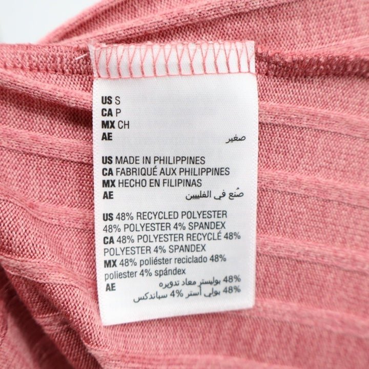 State of Day Intimates Pajama Top Womens Small Cinder Rose Ribbed Henley Neck