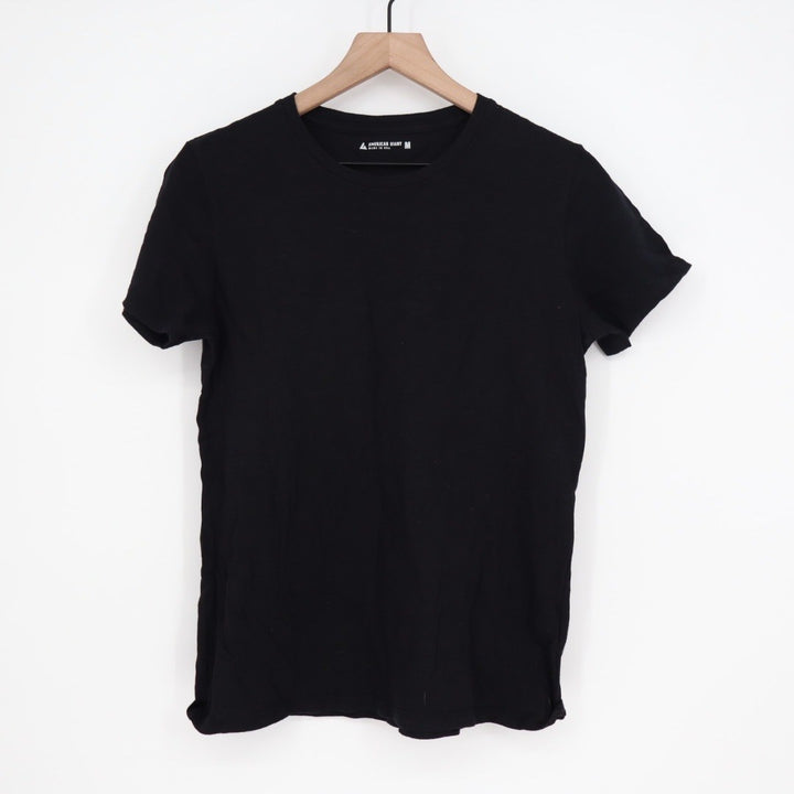 American Giant Women's Classic Cotton Crew Tee Size M Made In USA