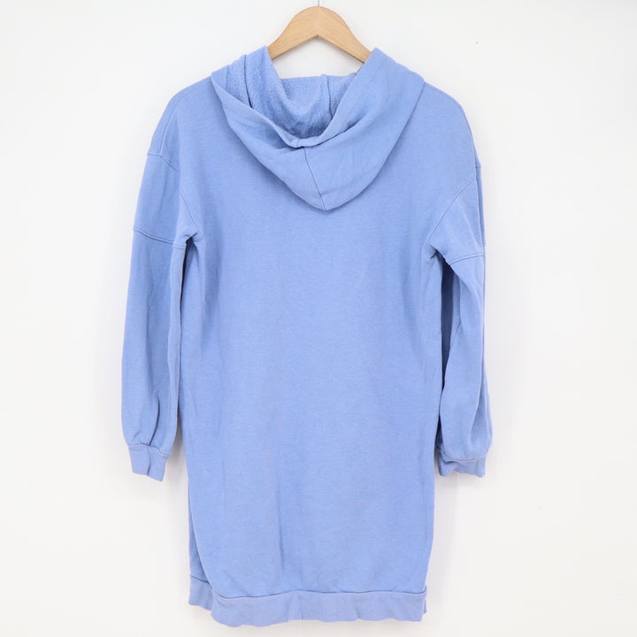 Gap Hoodie Girls XXL Longline Relaxed Periwinkle Blue Center Seam Good
