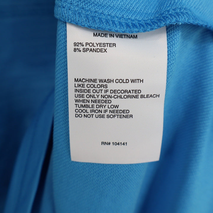 DSG Womens Movement 1/4 Zip Pullover Aqua Blue Heather Size S NEW
