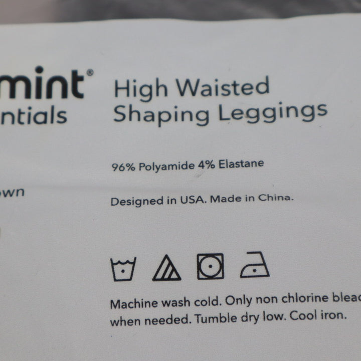 Shapermint High Waisted Shaping Ankle Leggings Women's Medium Black Stretch