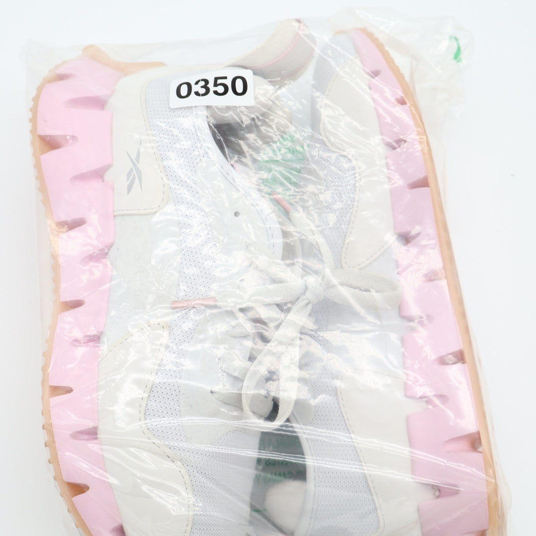 Reebok Zig Dynamica GX7538 Sneakers Womens US 9 Gray Pink Mesh Running Shoes