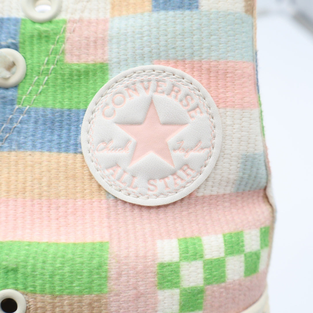Converse Chuck Taylor All Star High Top Patchwork Multi-Color Womens 5.5