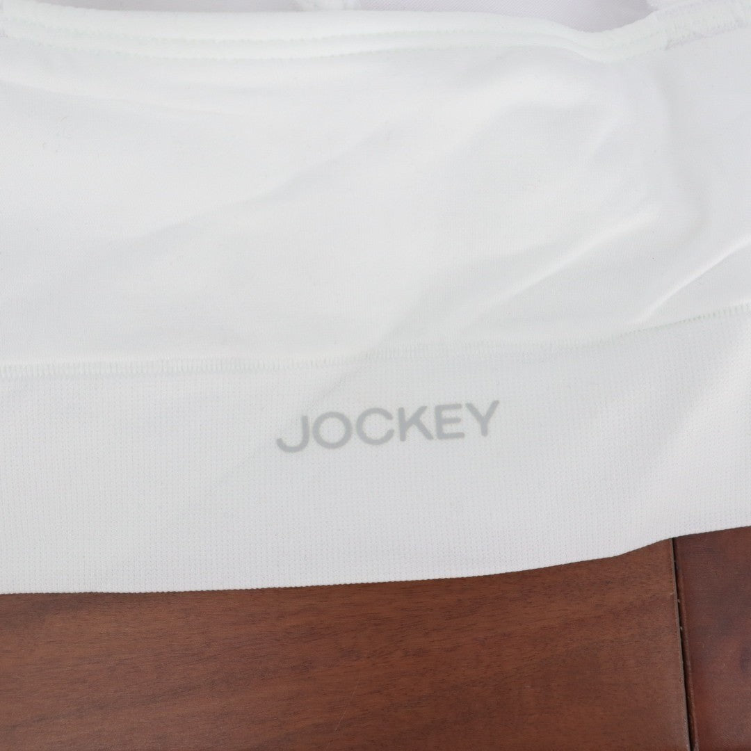 Jockey Light Lift Seamfree Bralette Bra Womens 2XL White Padded Adjustable Strap