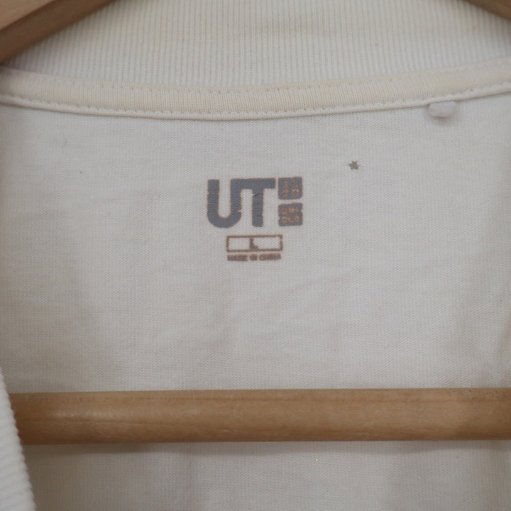 Uniqlo UT The Devil Wears Prada Graphic T-Shirt Cream Large Anne Hathaway Movie