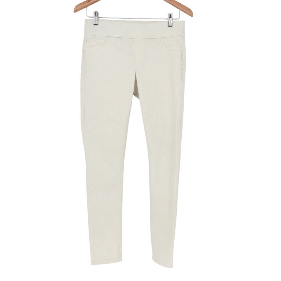 Lauren Ralph Lauren Legging Jeans Womens 4 White Denim Cotton Stretch Skinny Leg