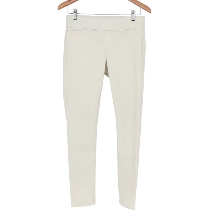 Lauren Ralph Lauren Legging Jeans Womens 4 White Denim Cotton Stretch Skinny Leg