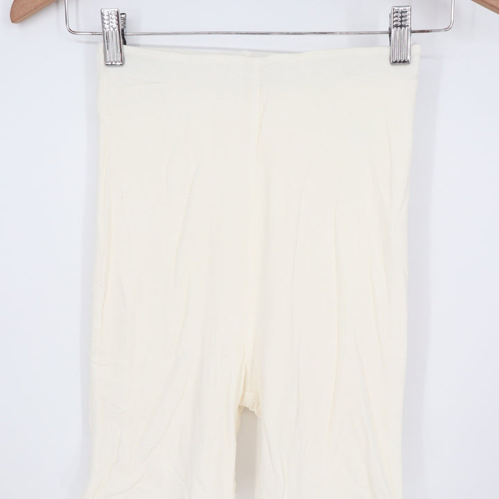Naked Wardrobe Baby Mama Biker Shorts Cream Medium