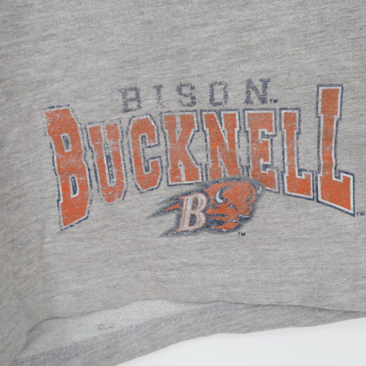 Sideline Apparel Bucknell Bison Shorts Mens Large Gray Athletic Sweat Shorts L