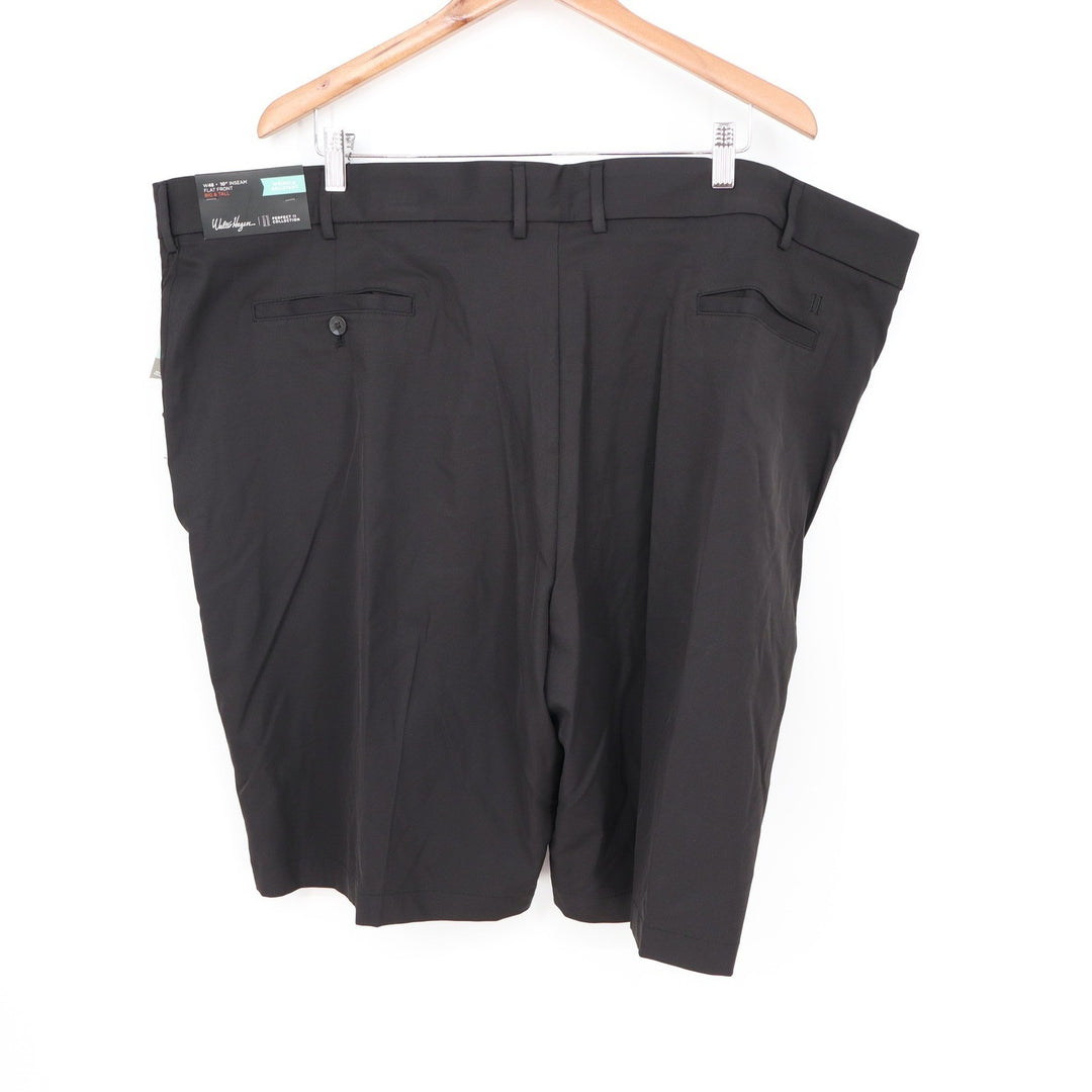 Walter Hagen Mens 48 Black Perfect 11 Golf Shorts Big & Tall