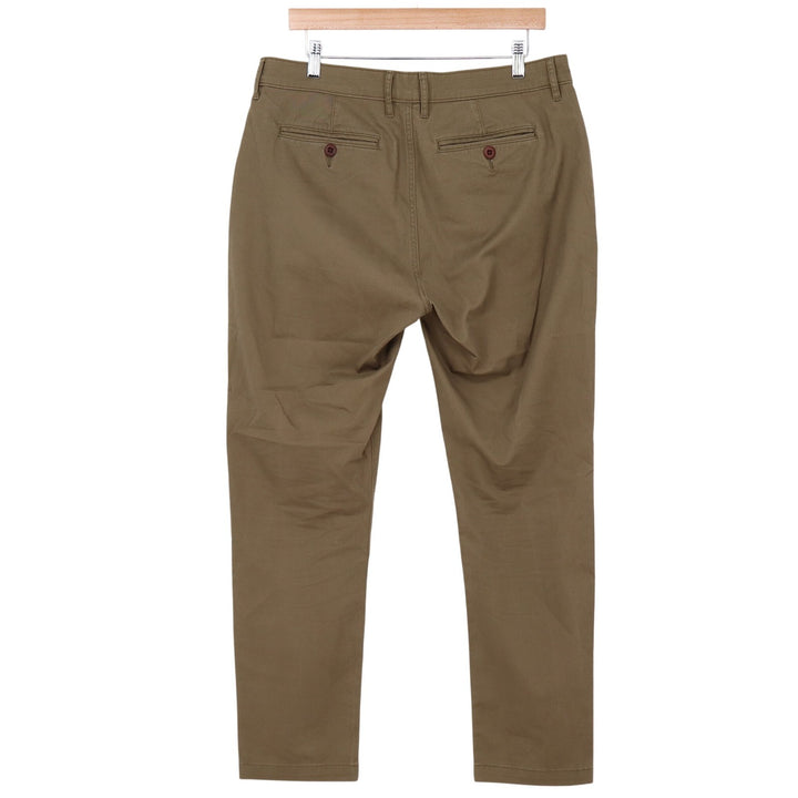 Flint and Tinder Pants Mens 34x30 Athletic Tapered Fit Olive Stretch Excellent