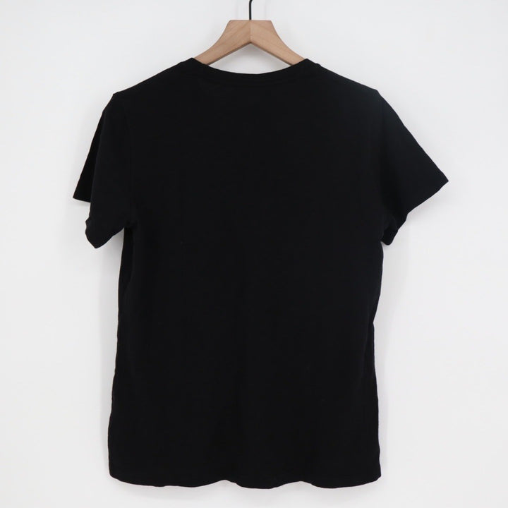 American Giant Women's Classic Crewneck T Shirt Black Made in USA Size L