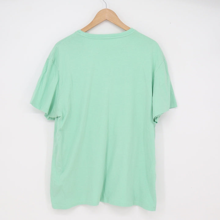 Polo Ralph Lauren T-Shirt Mens XL Mint Green Embroidered Pony Logo Excellent