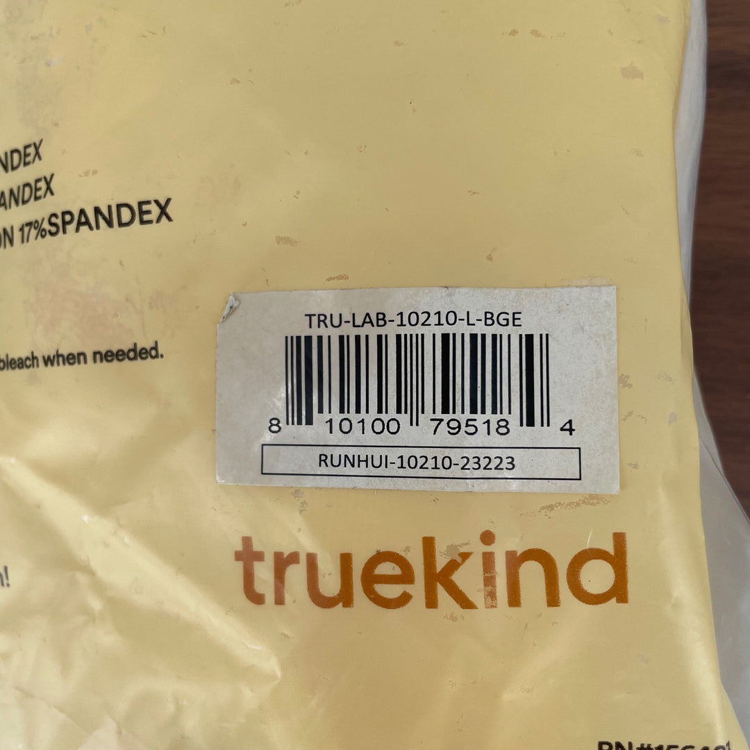Truekind Everyday Throw on Wireless Bralette Bralette Beige Size L