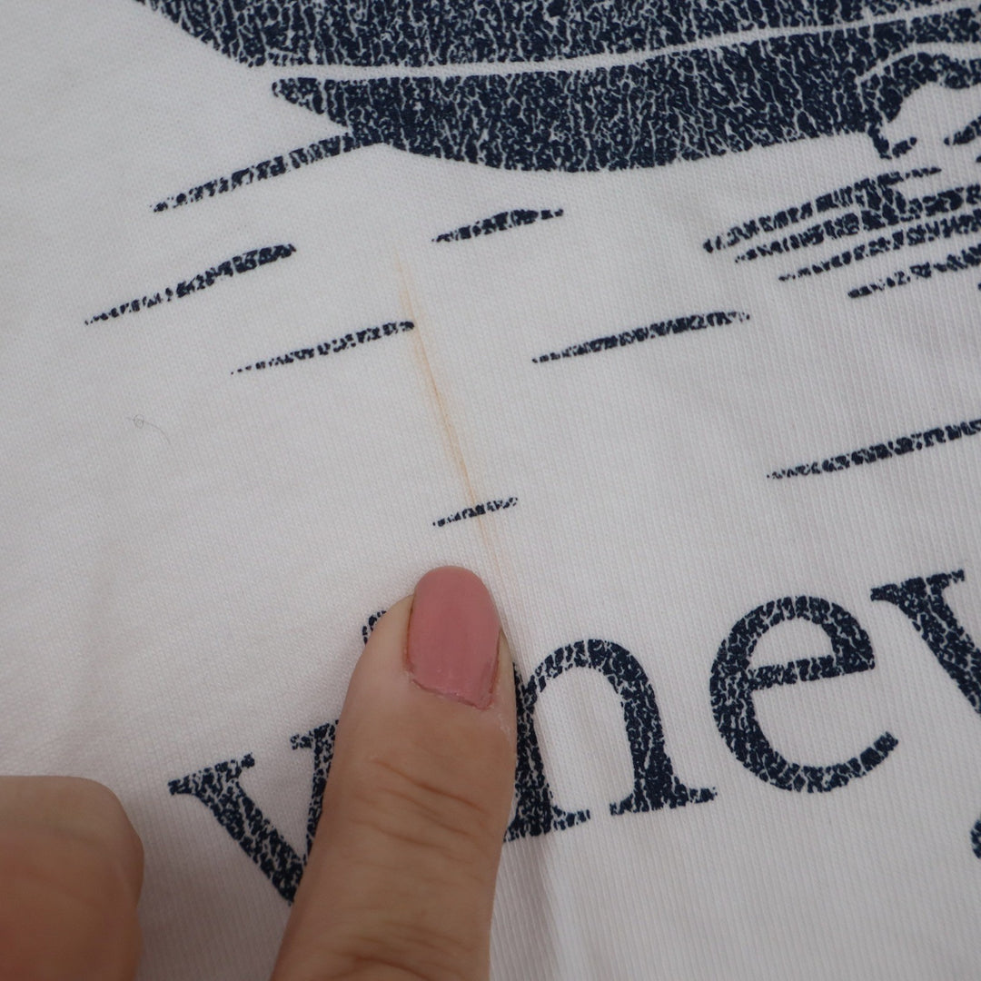 Vineyard Vines Boys White American Flag Boat Pocket T-Shirt Size M 12-14