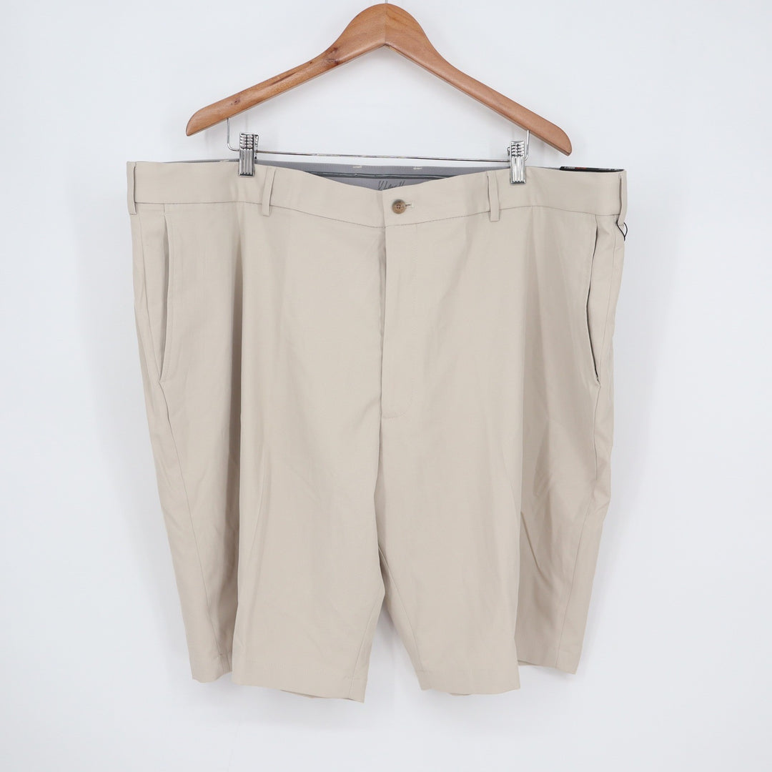 Walter Hagen Mens 48 Big & Tall Hagen Golf Shorts Light Khaki Perfect 11