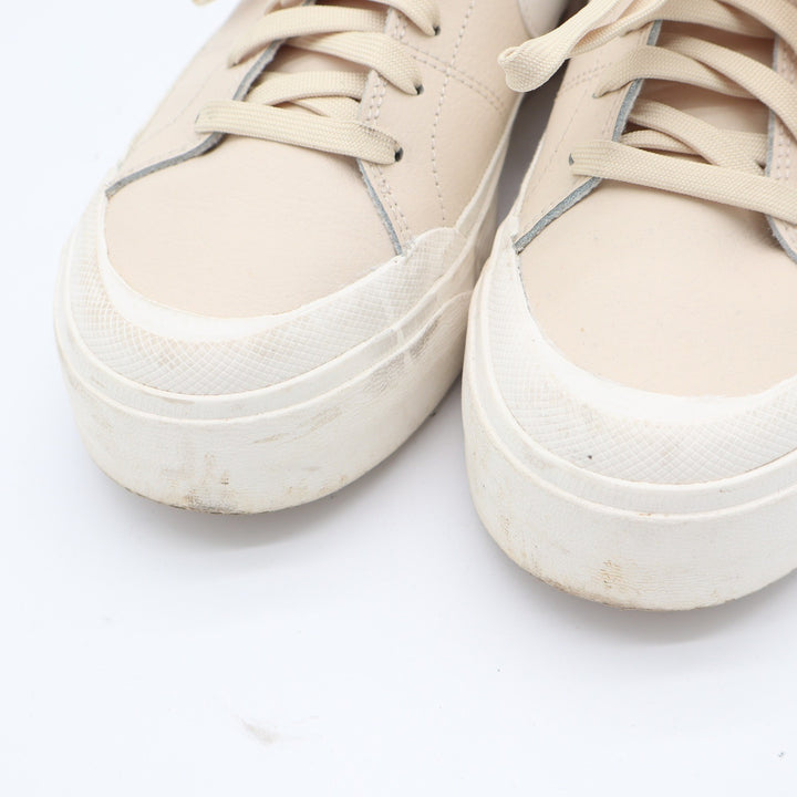 Nike Court Legacy Lift Womens 9 Sanddrift White Platform Sneakers