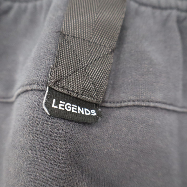 Legends Aviation Jogger Mens XL Black Tapered Sweatpants Zipper Pockets