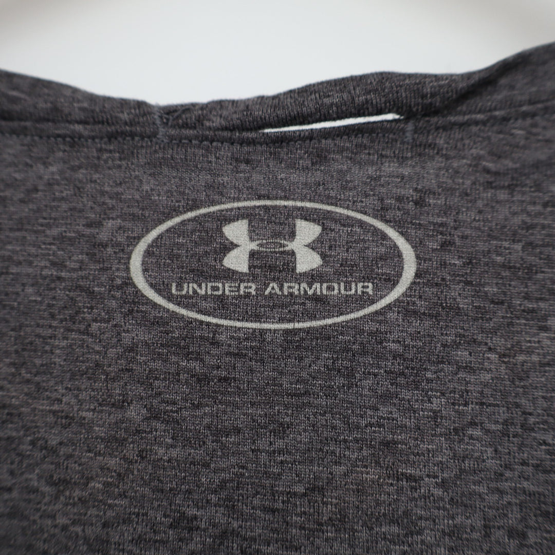 Kent State Golden Flashes Hockey T-shirt Mens Medium Gray Under Armour Crew Neck