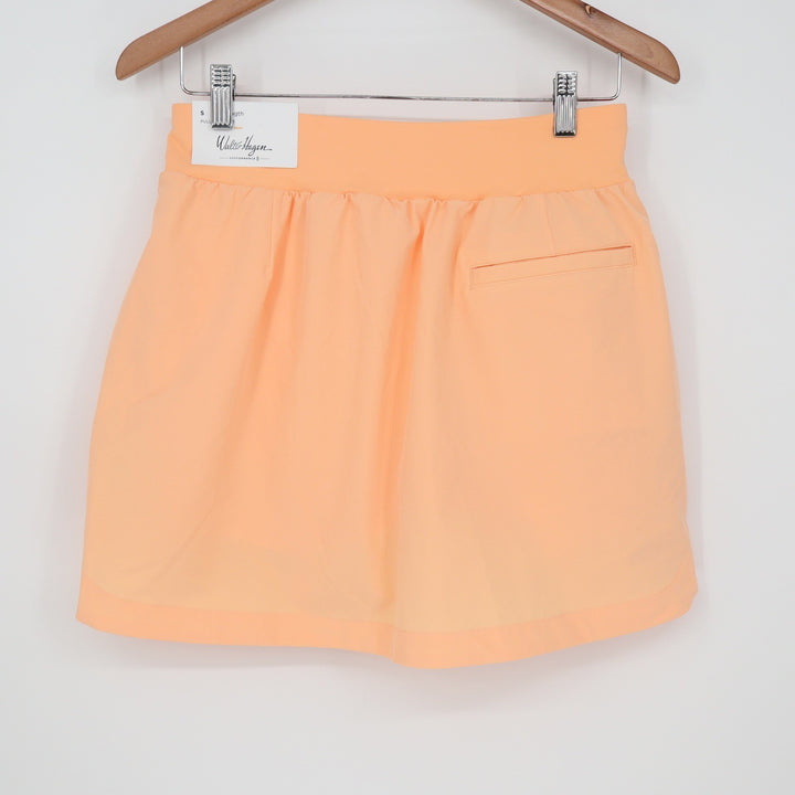 Walter Hagen Performance 11 Golf Skort Peach Orange Size S Pockets Shorts Skirt