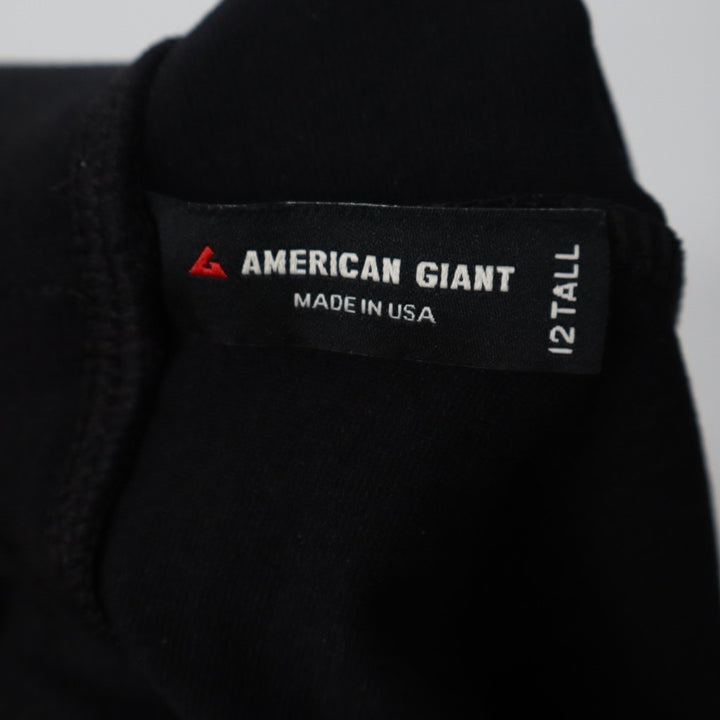American Giant Ponte Kick Flared Leg Pants Womens 12 Tall Super Black Stretch