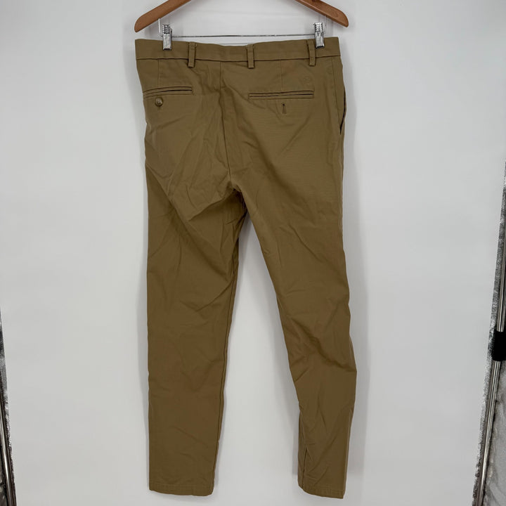 Dockers Flex Comfort Pants Men 32 X 32 Khaki Slim Fit Cotton Stretch Tapered Leg