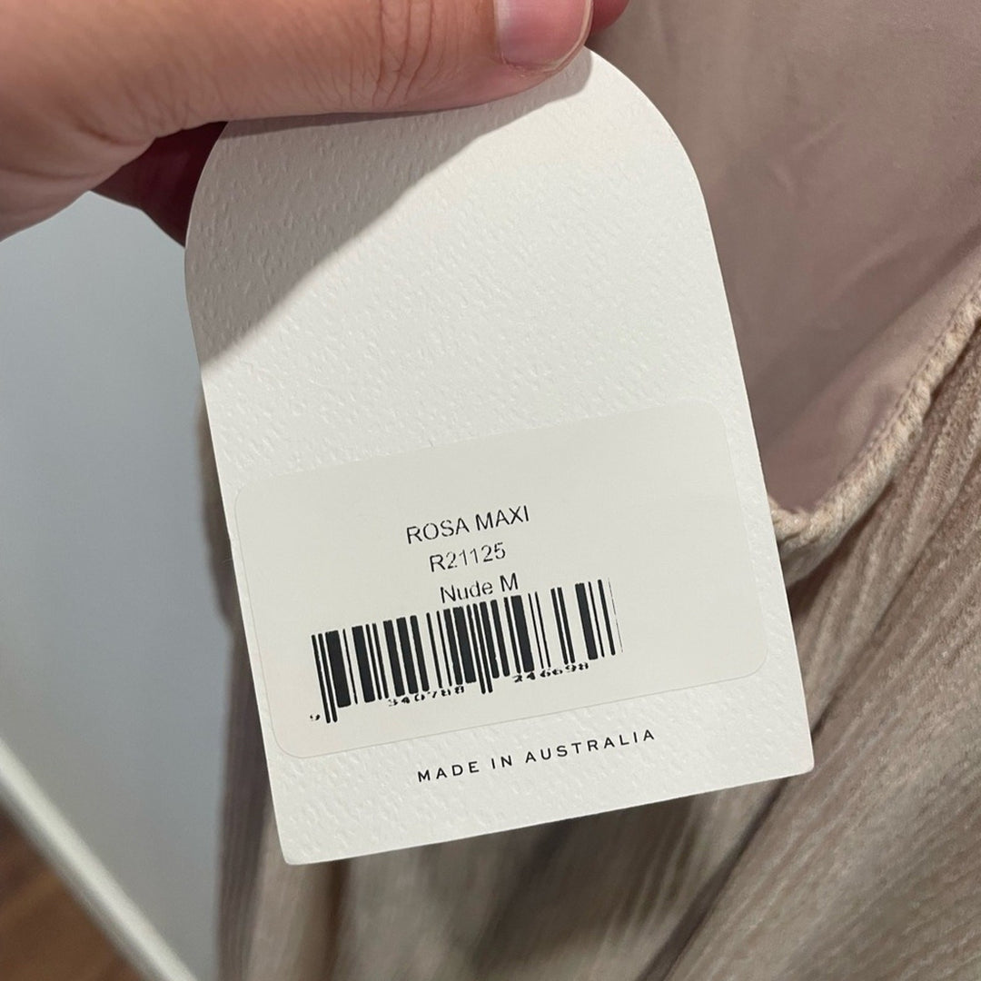 Rumer Rosa Maxi Dress Size M