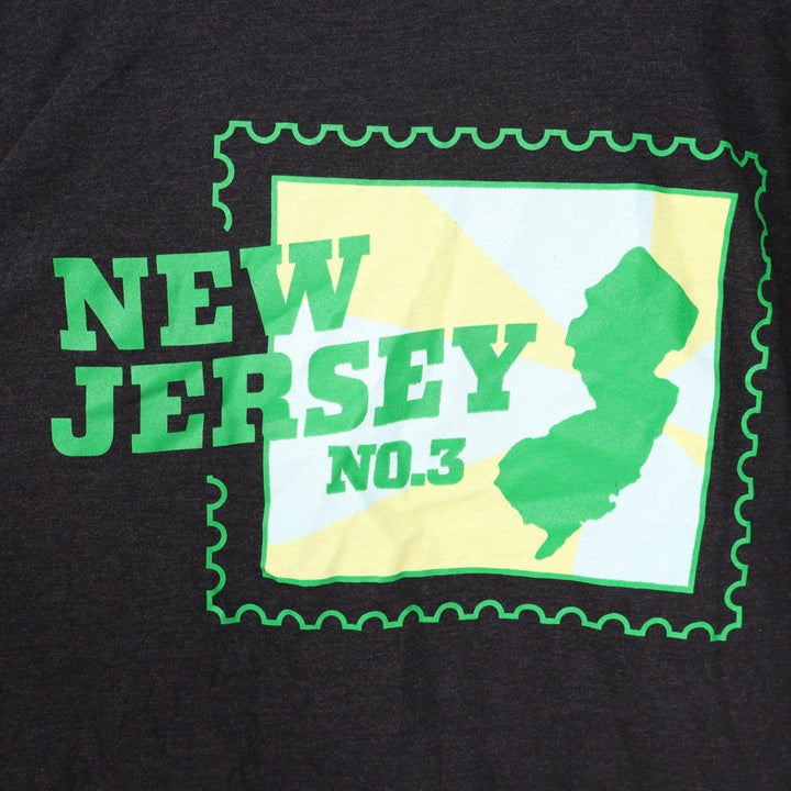 Where I'm From New Jersey Graphic Tee Mens XL Charcoal Heather Made in USA NWT