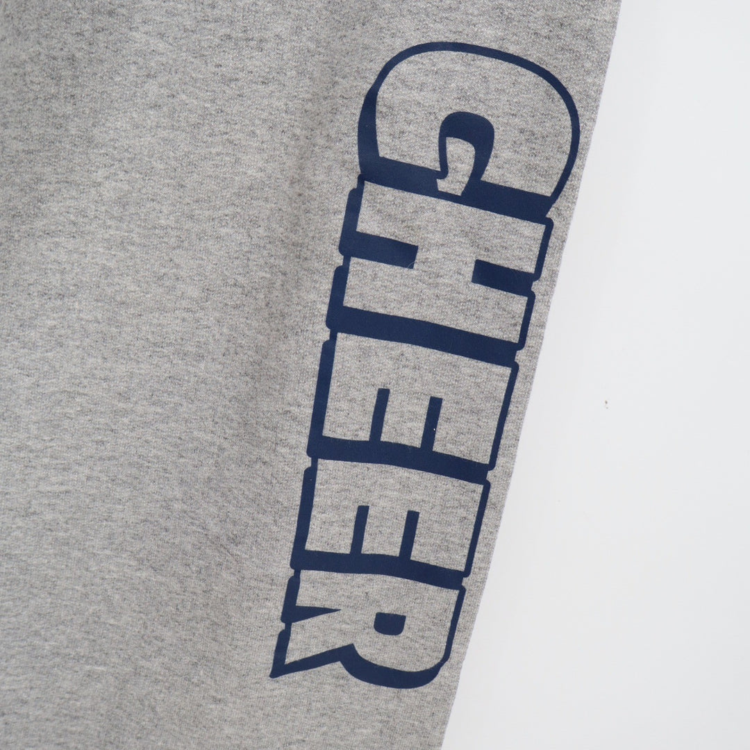 Jerzees Sweatpants Womens S NuBlend Gray Cheer Graphic Wide Leg Excellent